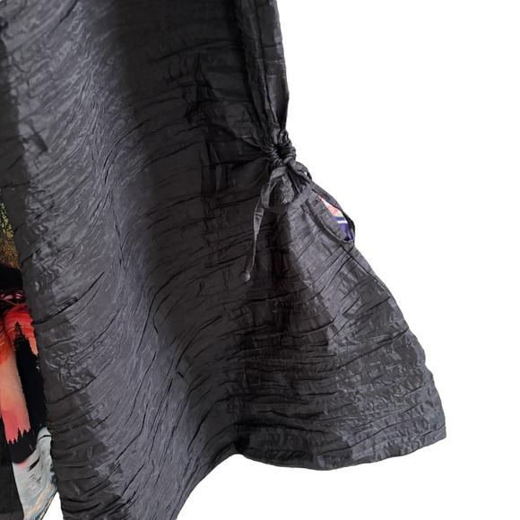 Rare Viviana Gabeiras Colorful Abstract Maxi Dress Art To Wear Women’s Size XL - Picture 14 of 15